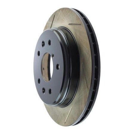 Centric StopTech Sport Slotted Brake Rotor; Rear Right, StopTech 126.45024SR